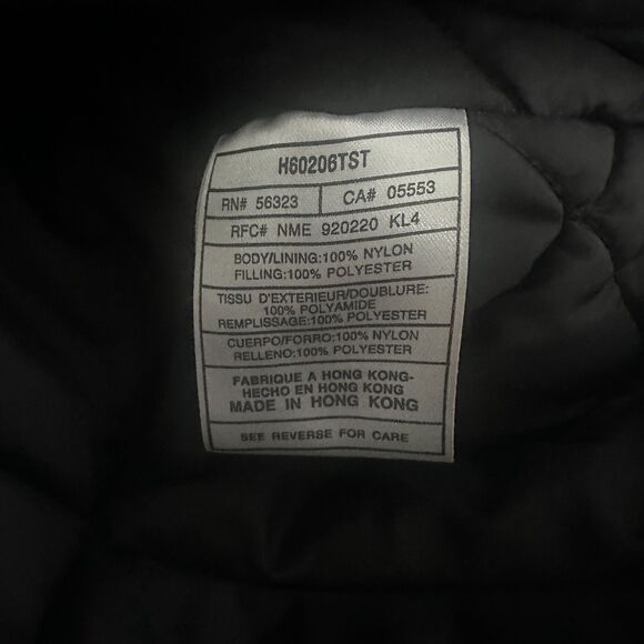 VTG 90s Nike Swoosh Pullover Jacket XXL Blue Black Coat Hong Kong Colorblock - Picture 10 of 14